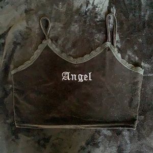 Black “Angel” Shirt